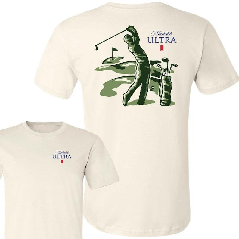 Victoria Maxwell, Green Golfer, Gift T-shirt, Beer T-shirt, Michelob Ultra Golfing Front and Back Print T-Shirt S-5XL,...