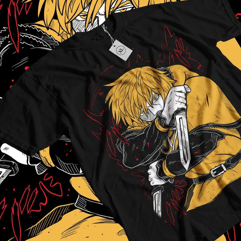 Vinland Saga T-Shirt S-4XL Thorfinn Vinland Askeladd Gift Exclusive Shirt Tshirt S-4XL Hoodie, Sweatshirt | HypeCrazeTee.com