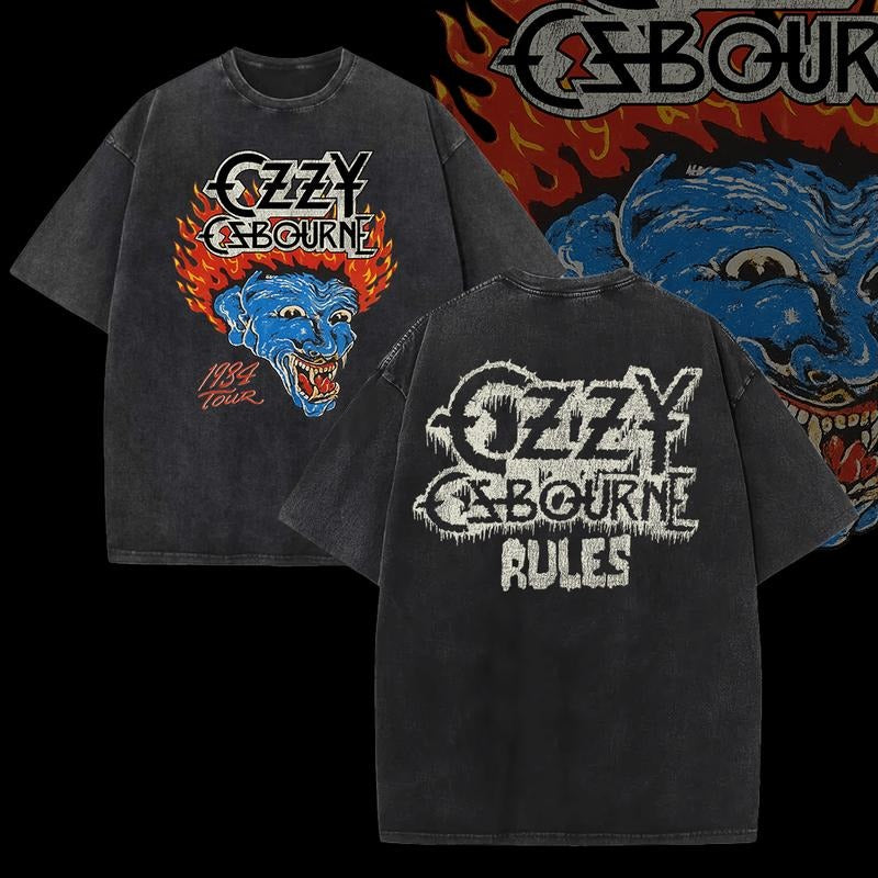 Vintage 0zzy 0sbourn3 T-Shirt, Rip 0zzy 0sbourn3, Bl@ck S@bbath Tee, Prince of Darkness Shirt, Memorial Gift for Fan...