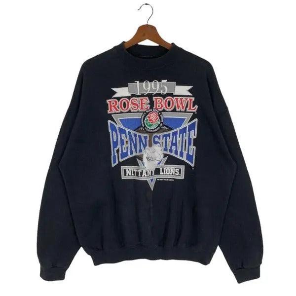 Vintage 1995 Rose Bowl Penn State Lions Football Sweatshirt University T-Shirts, Hoodie | HypeCrazeTee.com