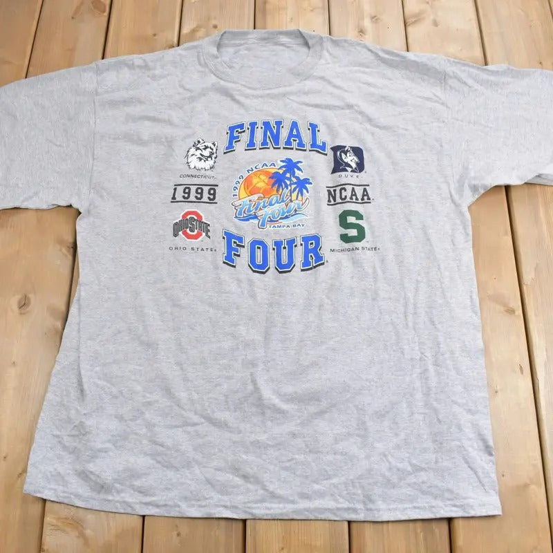 Vintage 1999 NCAA Final Four Collegiate Logo Athletic T-Shirt Hoodie, Sweatshirt | HypeCrazeTee.com