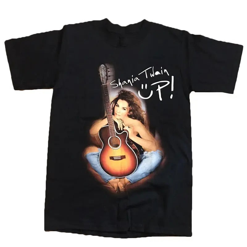 Vintage 2003 Shania Twain Up Country Pop Music Singer Tour T-Shirt Hoodie, Sweatshirt | HypeCrazeTee.com