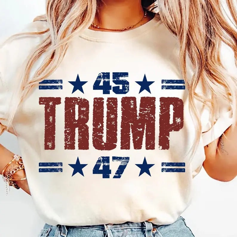 Vintage 45 47 Trump Trump Trump 2025 Trump 45 47 Shirt Trump 2025 Shirt Donald Trump Transparent T-Shirts, Hoodie, Sweatshirt