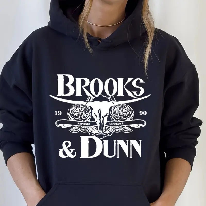 Vintage 90s B&D Shirt, Country Music Shirt, Country Concert Top, Unisex Sweater Pullover Tee Hoodie, Sweatshirt