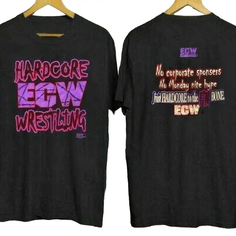 Vintage 90s ECW Hardcore Wrestling T-Shirt Collection Hoodie, Sweatshirt | HypeCrazeTee.com