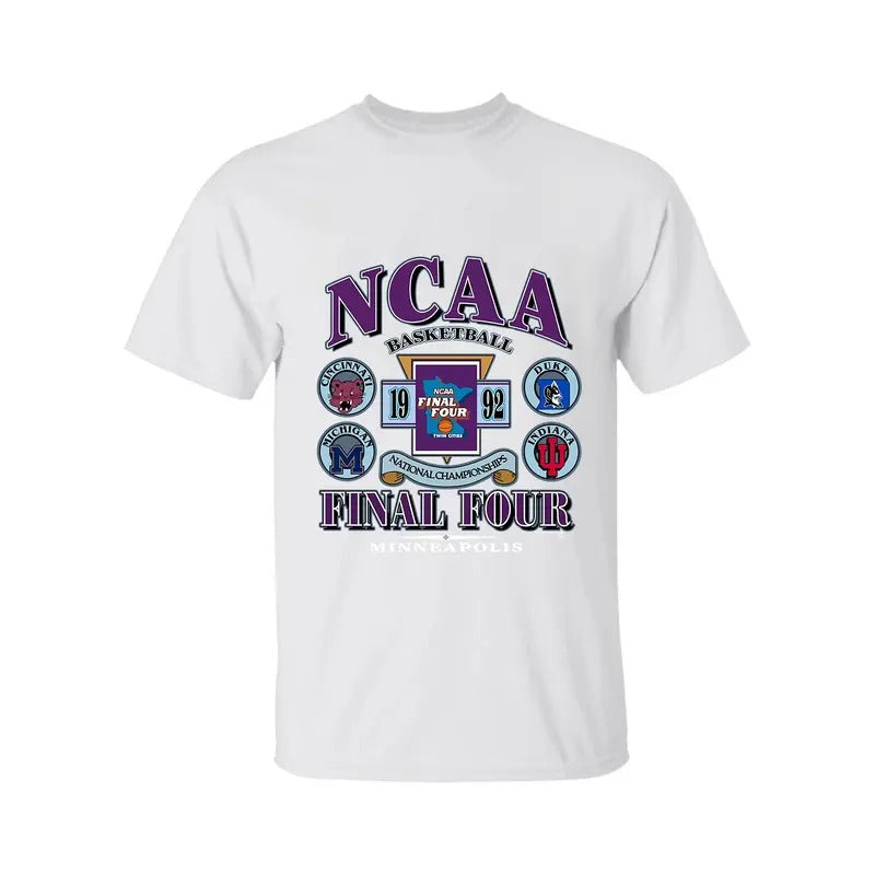 Vintage 90s NCAA Final Four Full Color Full Size All T-Shirts, Hoodie, Sweatshirt