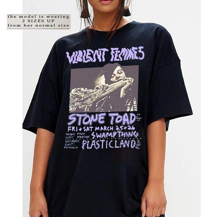 Vintage 90s Violent Femmes Stone Toad Shirt Violent Femmes Hallowed Ground Vintage 80s Shirt T-Shirts, Hoodie, Sweatshirt