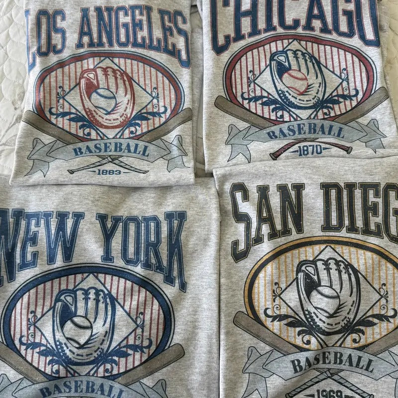 Vintage Baseball T Shirt Comfy T Shirt Graphic Tee Hoodie, Sweatshirt | HypeCrazeTee.com
