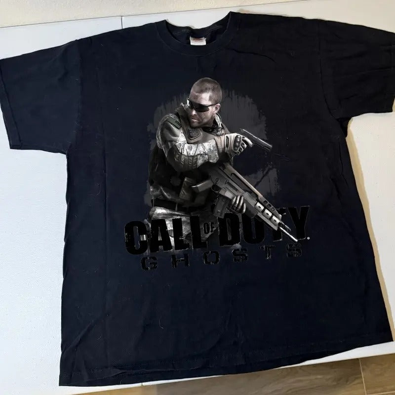 Vintage Call Of Duty Ghost Unisex Shirt All Color All Size Cotton Fit Hoodie, Sweatshirt | HypeCrazeTee.com