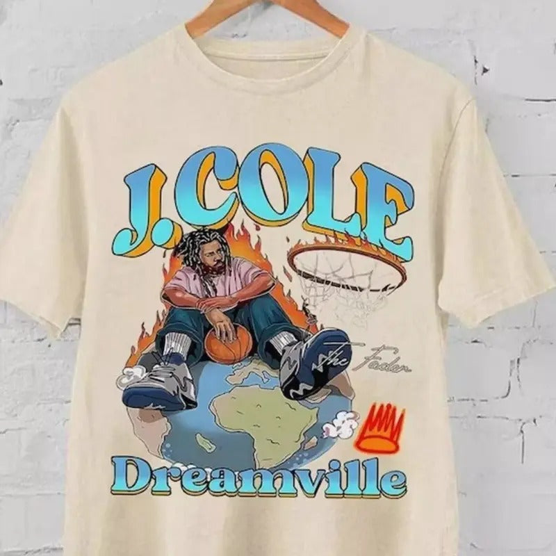 Vintage Cole Dreamville Tshirt Hoodie, Sweatshirt | HypeCrazeTee.com