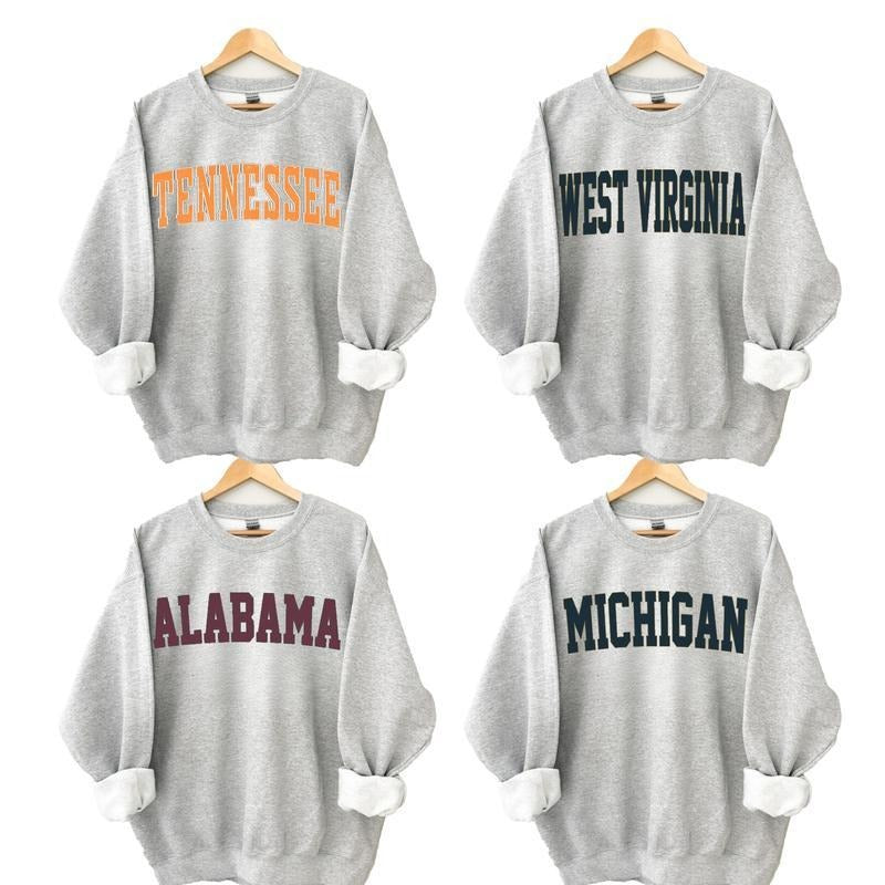 Vintage College NCAA Sweatshirt, All Teams NCAA Sweatshirt Vintage Graphic Sweatshirts, Vintage Sweatshirt All Team NCAA,...