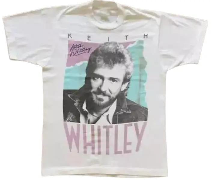 Vintage Country Music Keith Whitley Casual Cotton T-Shirts, Hoodie, Sweatshirt