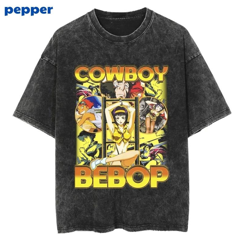 Vintage Cowboy Bebop Shirt, Anime Shirt, Anime Cowboy Bebop Shirt, Anime Cowboy Bebop Merch, Cowboy Bebop Merch, Gift For...
