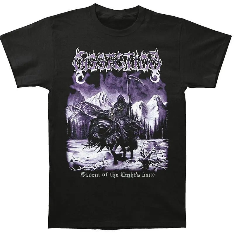 Vintage Dissection Storm Lights Bane Shirt Death Metal Ofc Top Casual Menswear Streetwear Round Neck T-Shirts, Hoodie, Sweatshirt