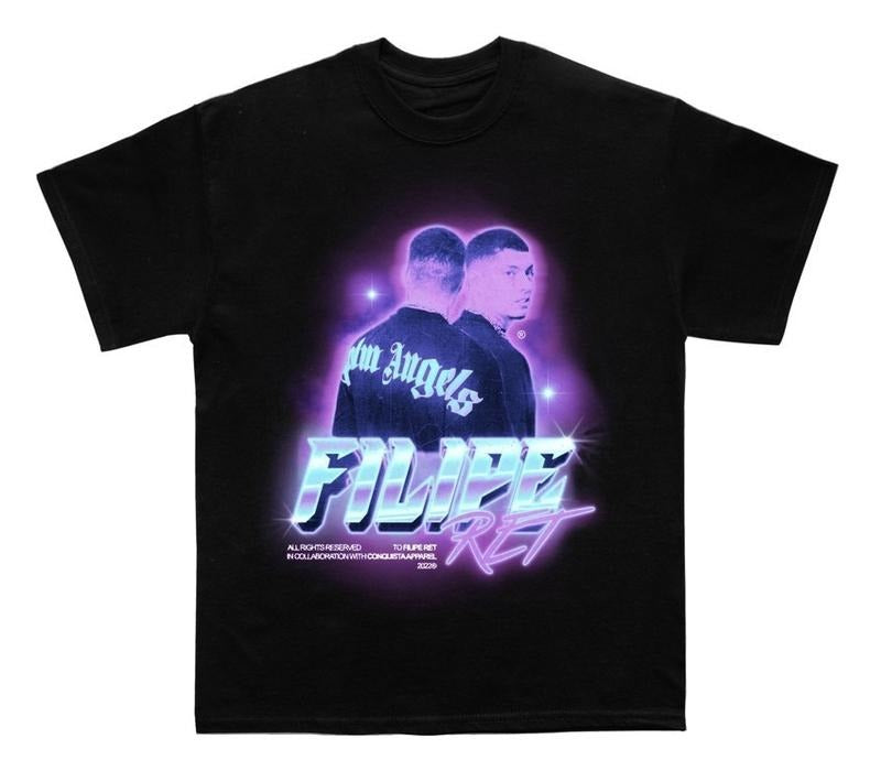 Vintage Filipe Ret Wave Graphic Bootleg T-Shirt Hoodie, Sweatshirt | HypeCrazeTee.com