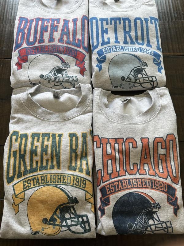 Vintage Football Sweatshirt T-Shirts, Hoodie | HypeCrazeTee.com