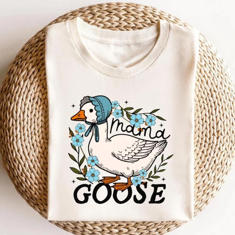 Vintage Goose Mama Mama Goose Goose Love Mama Funny Mom Shirt Mom Shirt T-Shirts, Hoodie, Sweatshirt