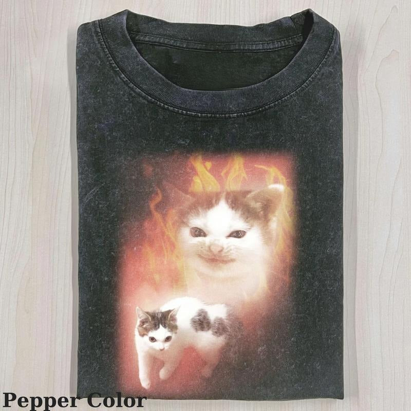 Vintage Grumpy Cat Cute Cat Shirt Love Cat Meme Cringe Funny Dumb Shirts Shirt Menswear Womenswear Streetwear T-Shirts, Hoodie, Sweatshirt