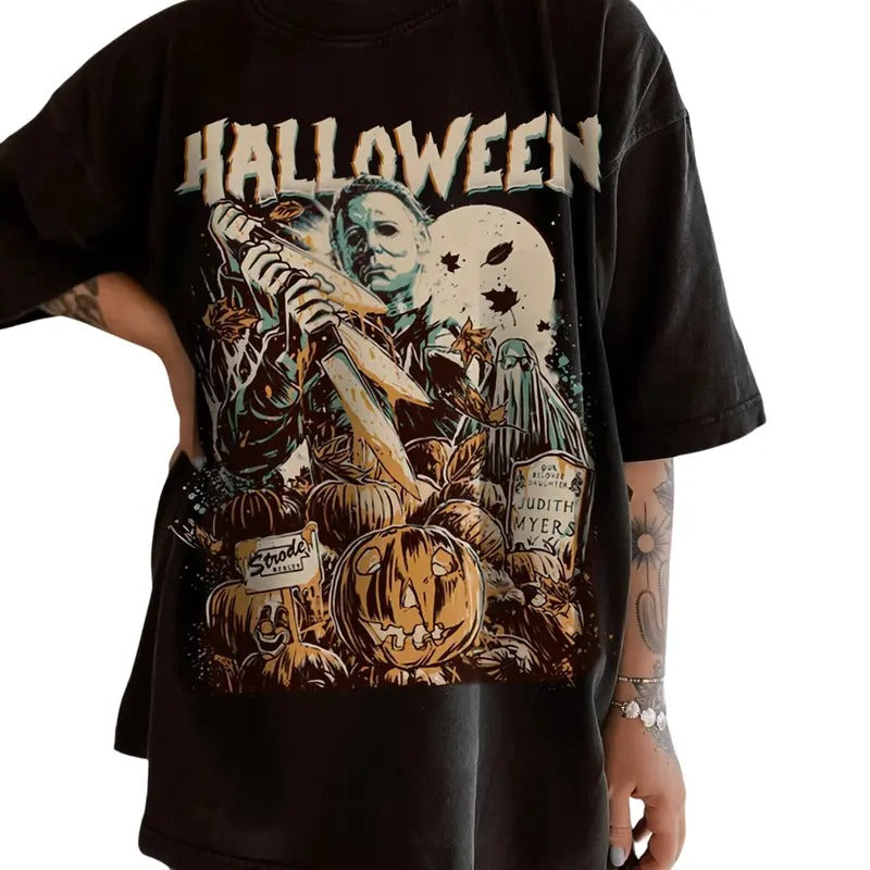 Vintage Halloween Film Classic Horror Movie Shirt -Halloween gift Hoodie, Sweatshirt | HypeCrazeTee.com