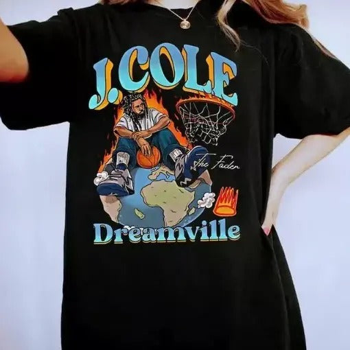 Vintage J Cole Shirt Hoodie, Sweatshirt | HypeCrazeTee.com