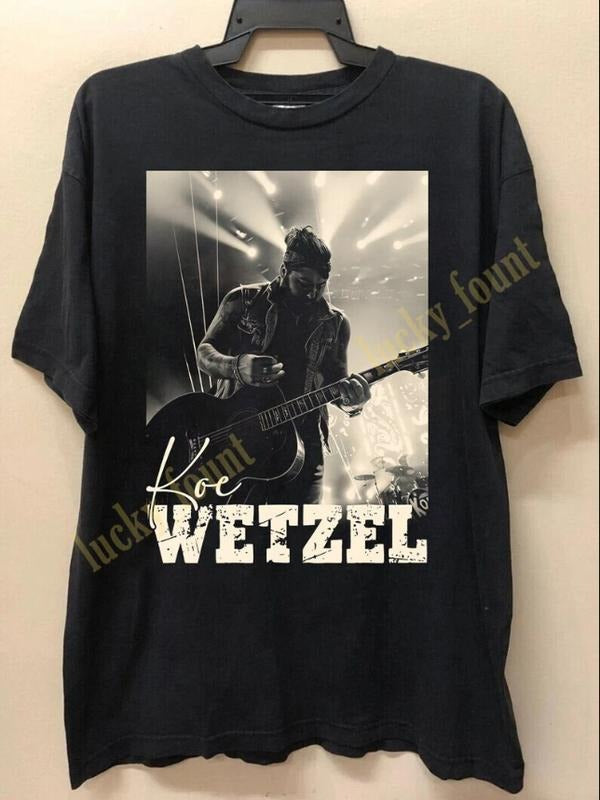 Vintage Koe Wetzel Music 2024 T-shirt Hoodie, Sweatshirt | HypeCrazeTee.com