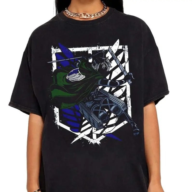 Vintage Le.vi Ack.erm.an Art Fan Love Gift Tshirt Size S-3XL Hoodie, Sweatshirt | HypeCrazeTee.com