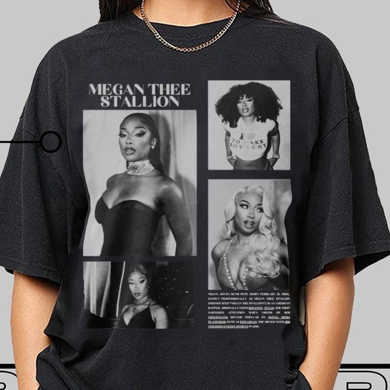 Vintage Megan Thee Stallion T-Shirt Hoodie, Sweatshirt | HypeCrazeTee.com