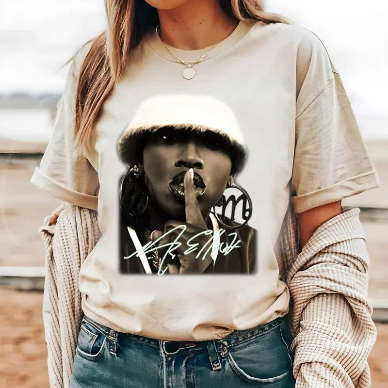 Vintage Missy Elliott Tour 2024, Unisex Shirt, Music Tour Shirt 2024, Missy Elliott Clothing, Missy Elliott, Missy...