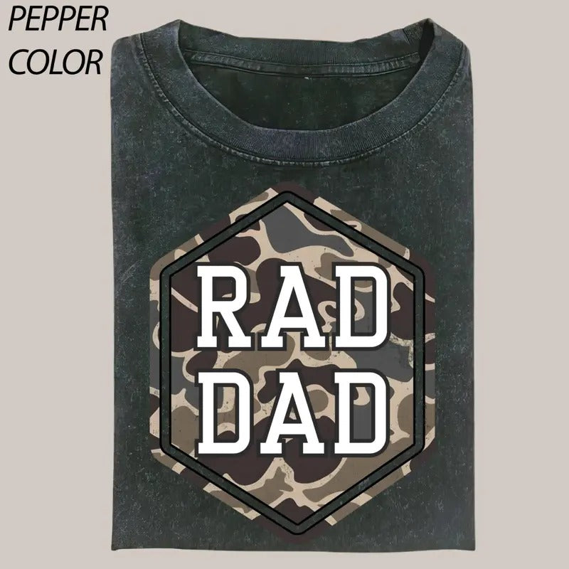 Vintage Rad Dad Graphic Shirt,  Cool Dad Club, Dad Life Tee, First Fathers Day Present, Dad of Girls, Papa Of Boys, Gift...