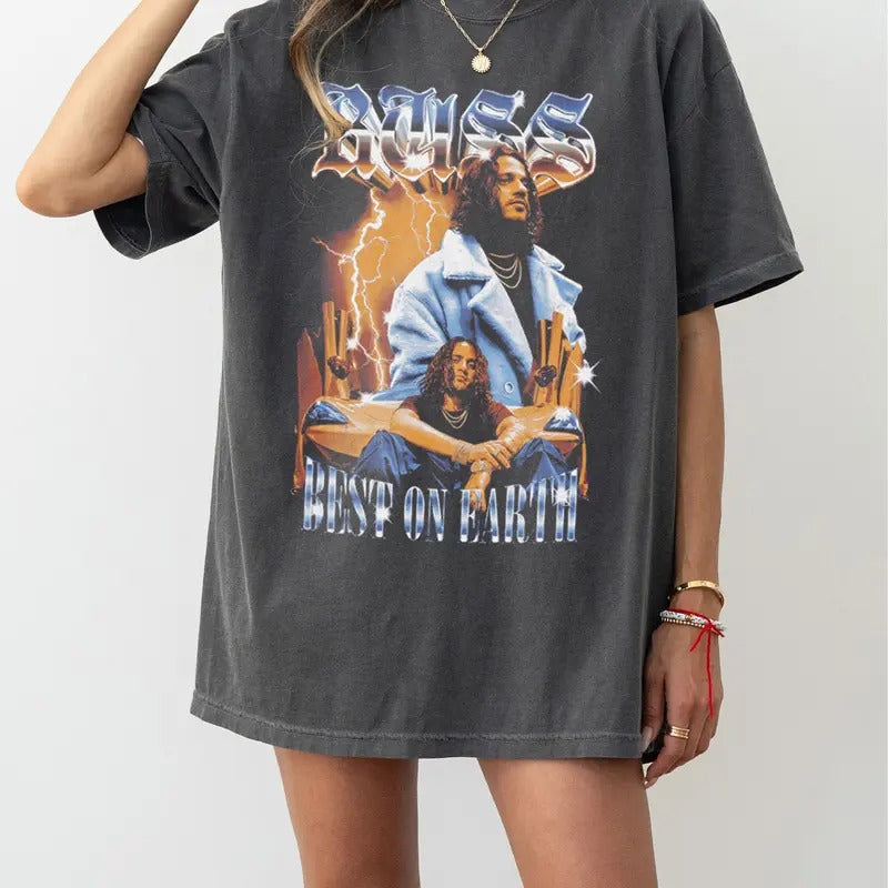Vintage Russ Shirt Santiago Graphic T-shirt Russ Best On Earth Sweatshirt It Was You All Along Tour Hoodie Gift For Fans...