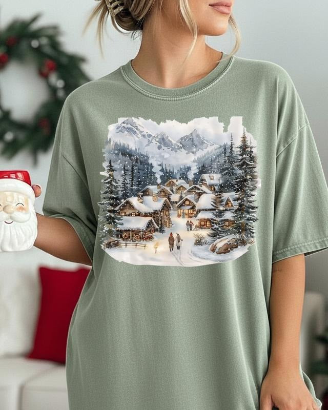 Vintage Traditional Christmas Comfort Colors, 90s Women's Tshirt Hoodie, Sweatshirt | HypeCrazeTee.com