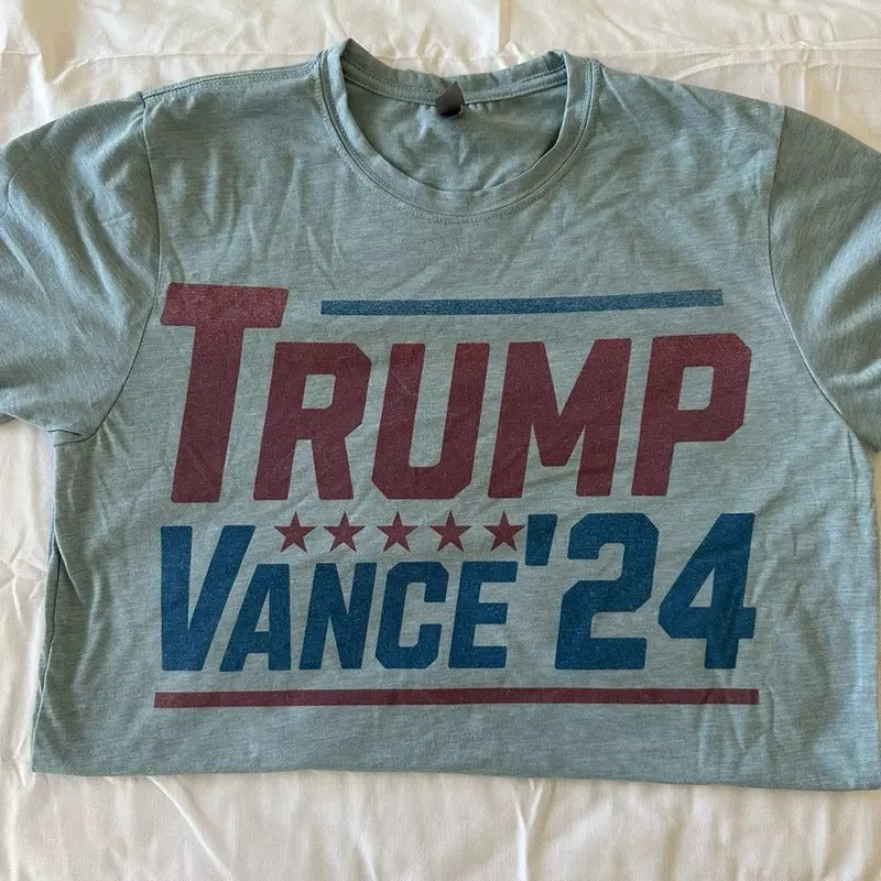 Vintage Trump Vance 2024 Denim Blue T-Shirts, Hoodie, Sweatshirt