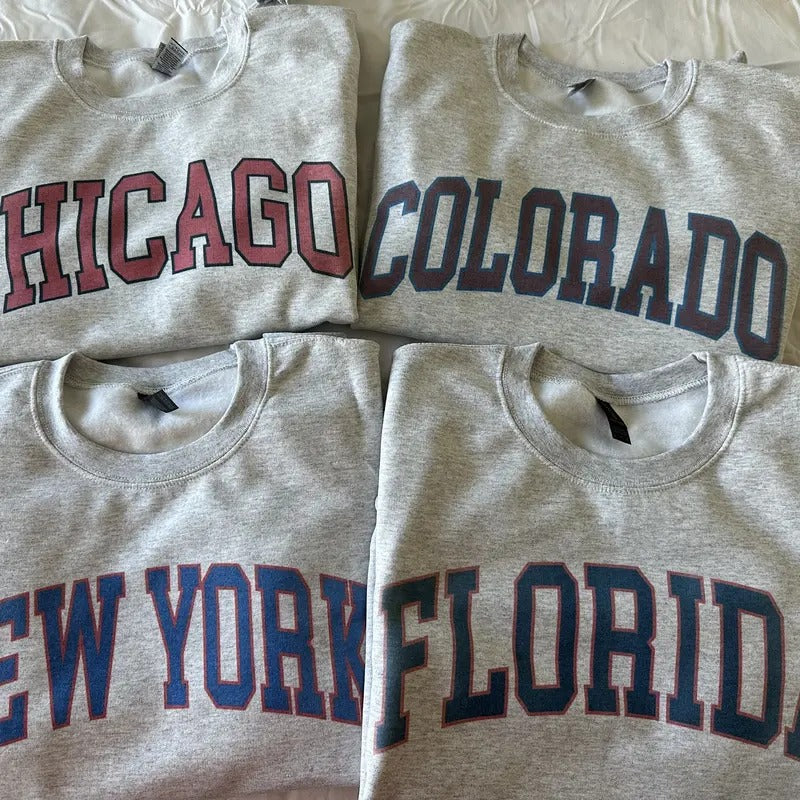 Vintage Varsity Hockey Sweatshirt Sweater T-Shirts, Hoodie | HypeCrazeTee.com