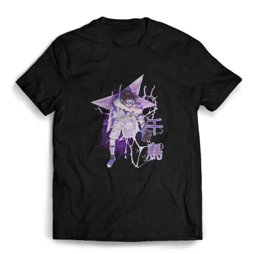 Vintage Anime Lightning Mens T-Shirt Tee