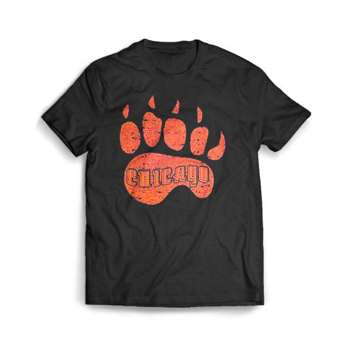 Vintage Chicago Football Retro 90s Mens T-Shirt Tee