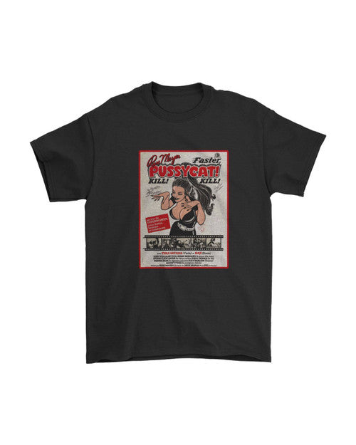 Vintage Poster Faster Pussycat Man's T-Shirt Tee