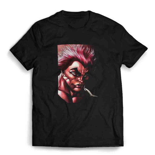 Vintage Yujiro Hanma Poster Baki Hanma Mens T-Shirt Tee