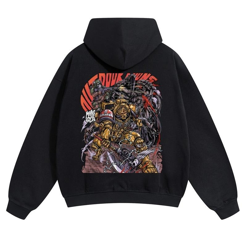 [Viral] Video Games Graphic Hoodies Fall Outfits Outfits Men Hoodies Men Vacation Outfits Sweater Longsleeveshirt Fall...