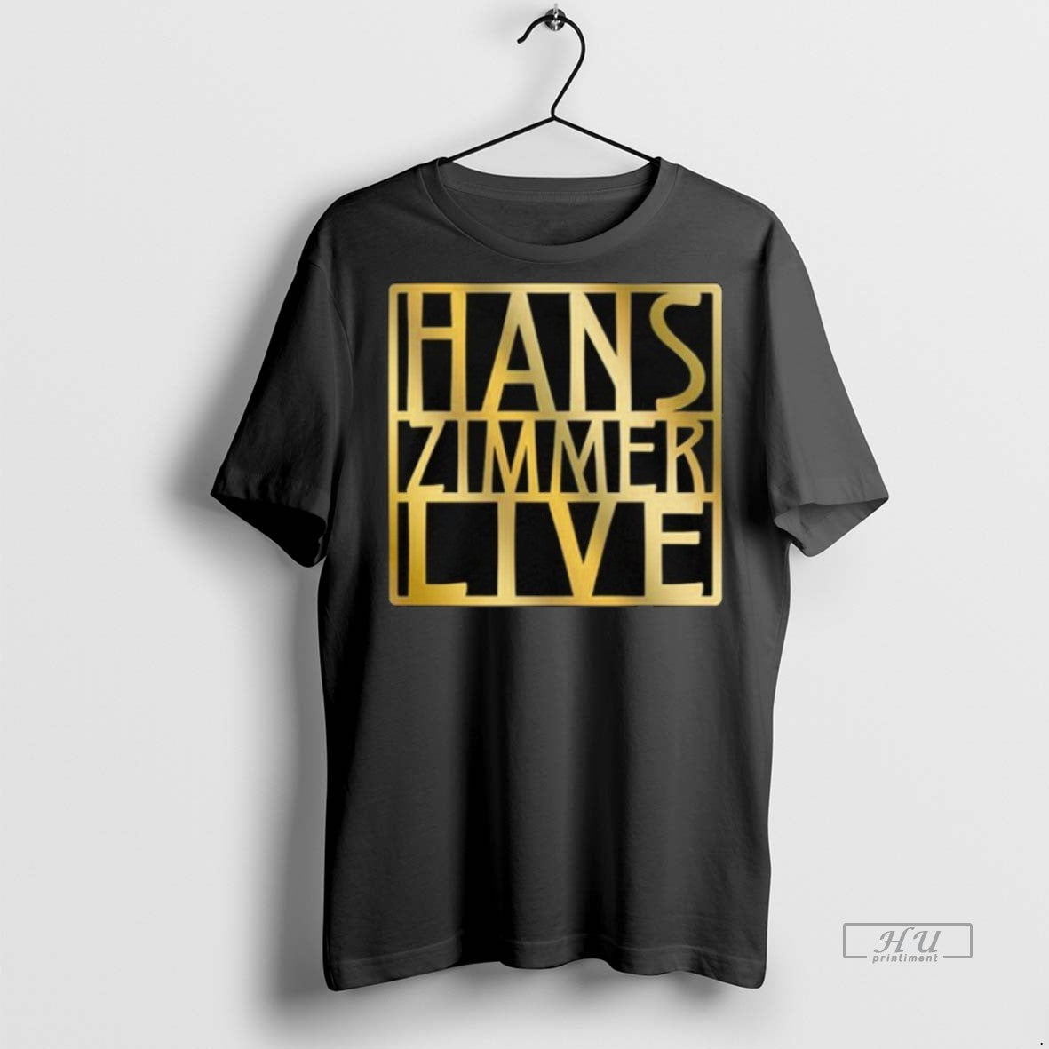 Viral Black Full Logo Hans Zimmer Live Tee Shirt Sweater