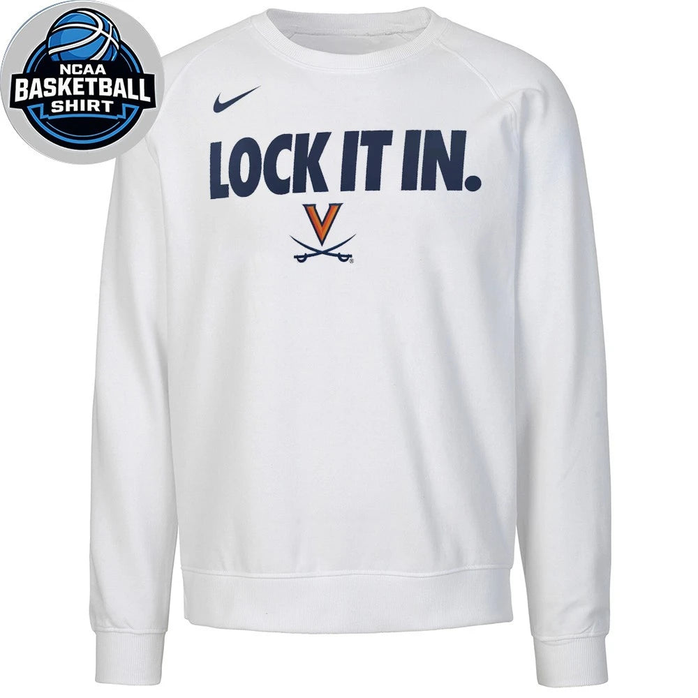 Virginia Cavaliers Lock It In 2026 On-Court Bench Shirt