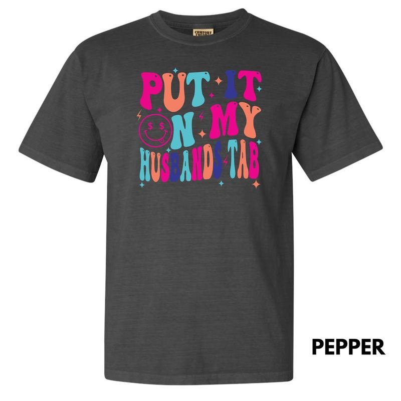 Vivid My Husbands Tab Comfort Colors T-Shirt 'NLB' Hoodie, Sweatshirt | HypeCrazeTee.com