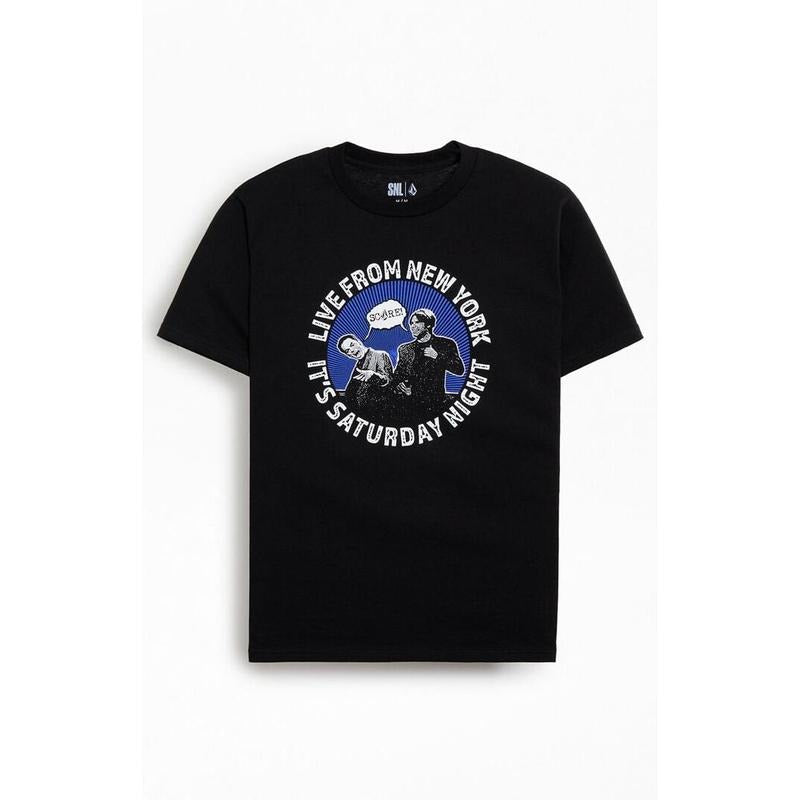 Volcom Men's x SNL 50 Roxbury T-Shirt - Multicolor Hoodie, Sweatshirt | HypeCrazeTee.com