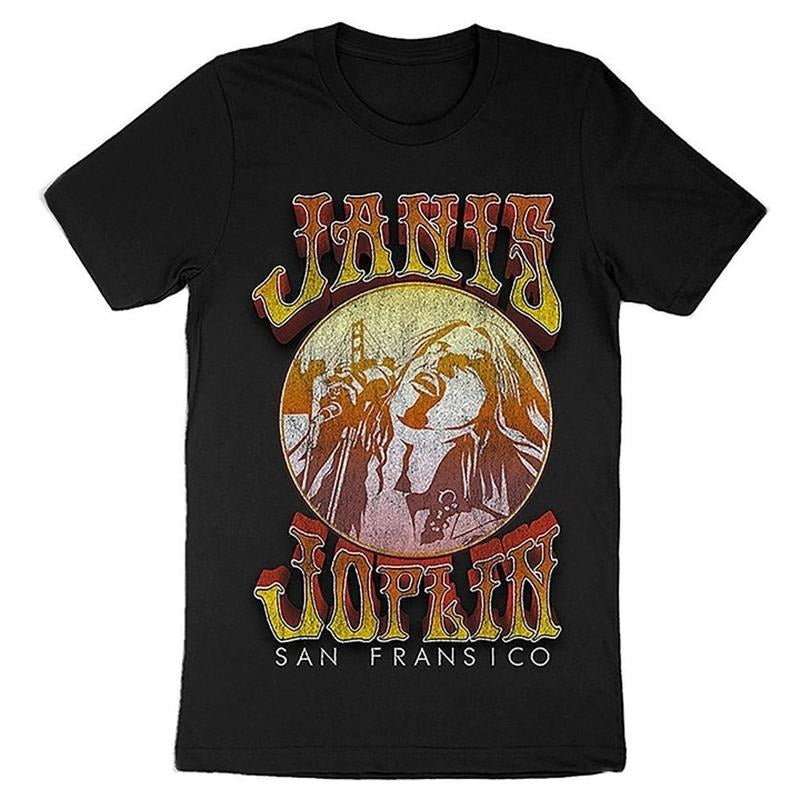 Vtg Janis Joplin San Francisco T-shirt Tee Men Women Full Size Hoodie, Sweatshirt | HypeCrazeTee.com