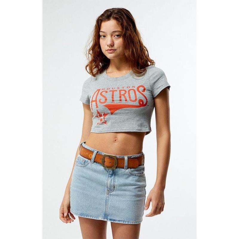 WILD COLLECTIVE Women's MLB Wild Collective x PacSun Baby T-Shirt Hoodie, Sweatshirt | HypeCrazeTee.com