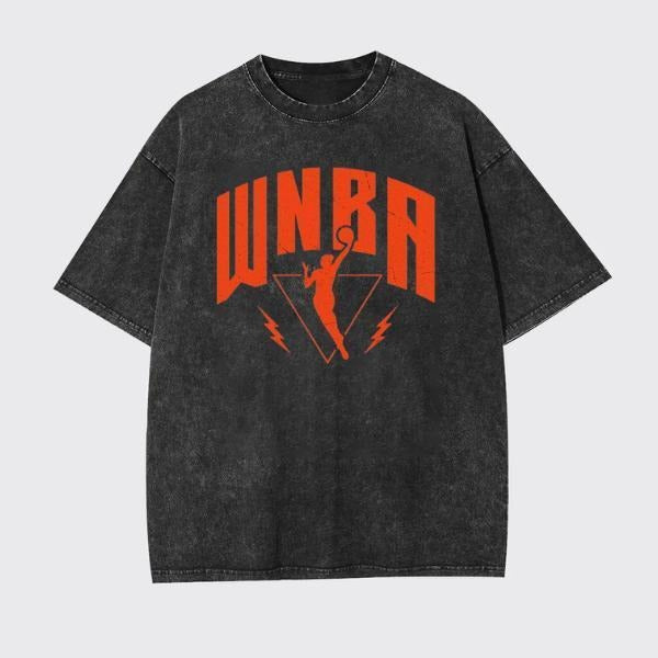 WNBA Sportiqe Unisex Rock & Roll Collection Angus Mineral Wash Premium T-Shirt Hoodie, Sweatshirt | HypeCrazeTee.com