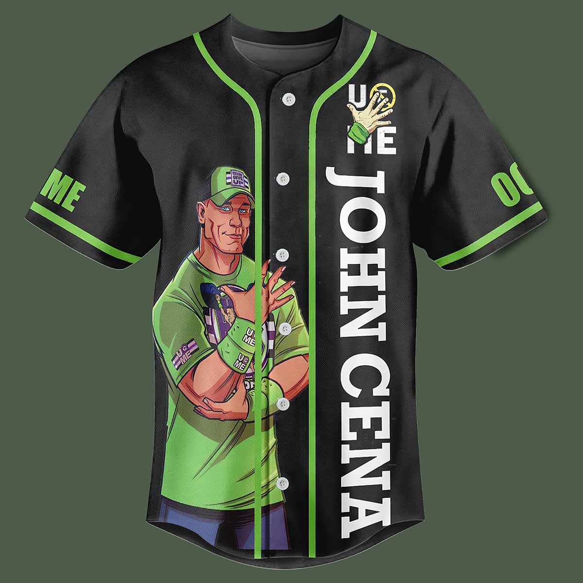 WWE John Cena Baseball Jersey - Padres Jersey Oasis: Elevate Your Baseball Style Game