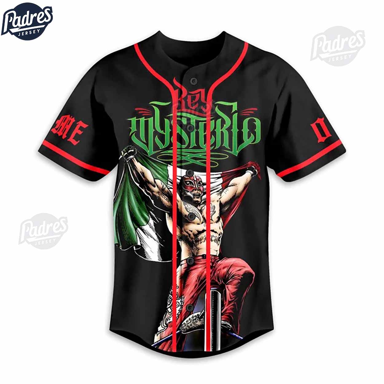 WWE Rey Mysterio Baseball Jersey - Padres Jersey Oasis: Elevate Your Baseball Style Game
