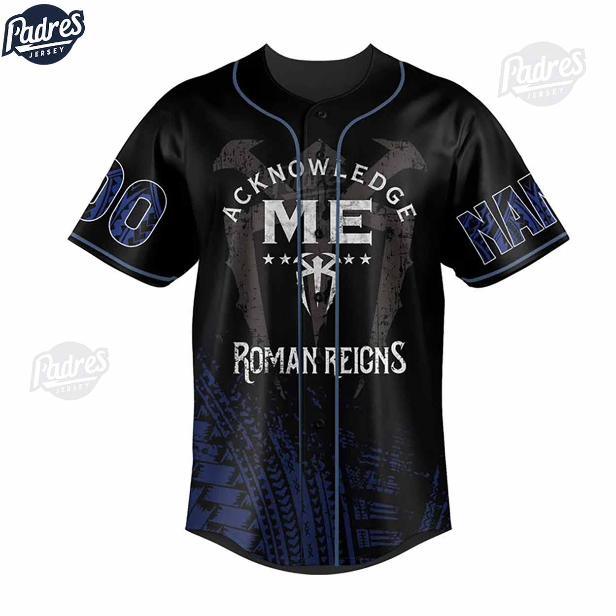 WWE Roman Reigns Baseball Jersey - Padres Jersey Oasis: Elevate Your Baseball Style Game
