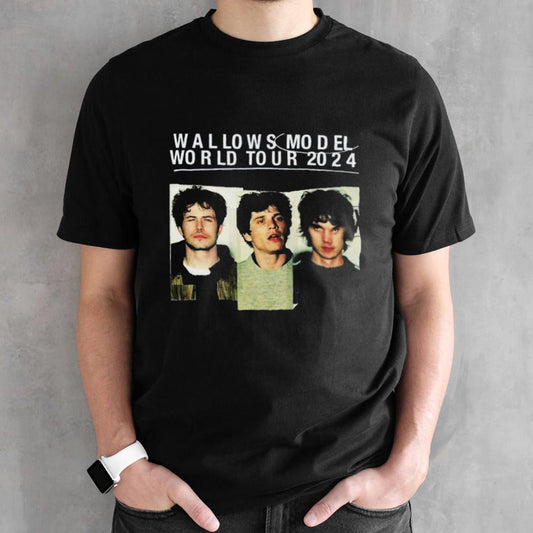 Wallows Model 2024 World Tour T-shirt