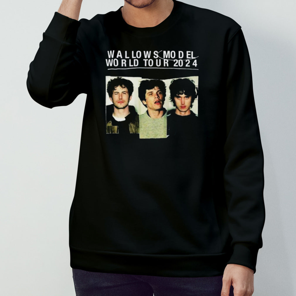 Wallows Model 2024 World Tour T-shirt